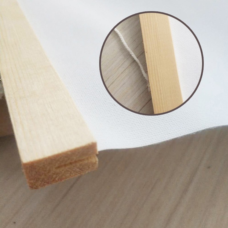 Thanh gỗ giữ thảm treo trang trí 30cm/ 40cm