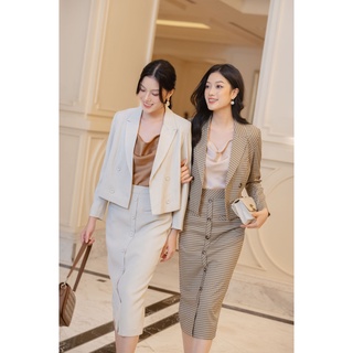 Áo blazer dáng lửng 4 khuy-be_lalya_av76-289-be