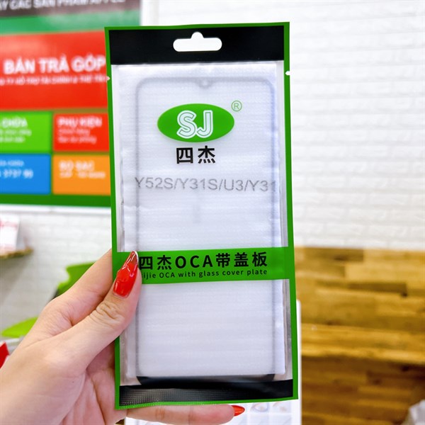 Kính ép OCA SJ Vivo Y51 / Y52 / Y52s / Y31 / Y31s / U3 / Y72 2021
