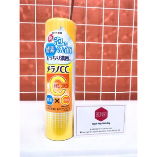 Sữa rửa mặt tạo bọt Melano CC Enzyme Mousse Foam Cleansing Face 150g