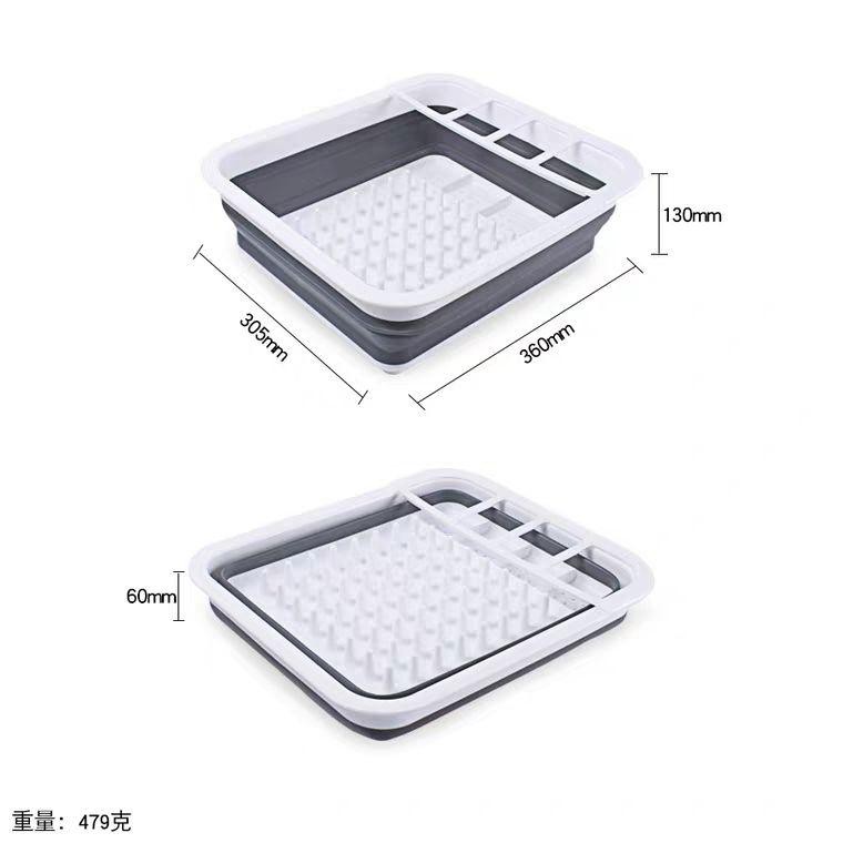 giá đựng bát đĩa gấp gọn tiện dụng trong nhà bếp B14