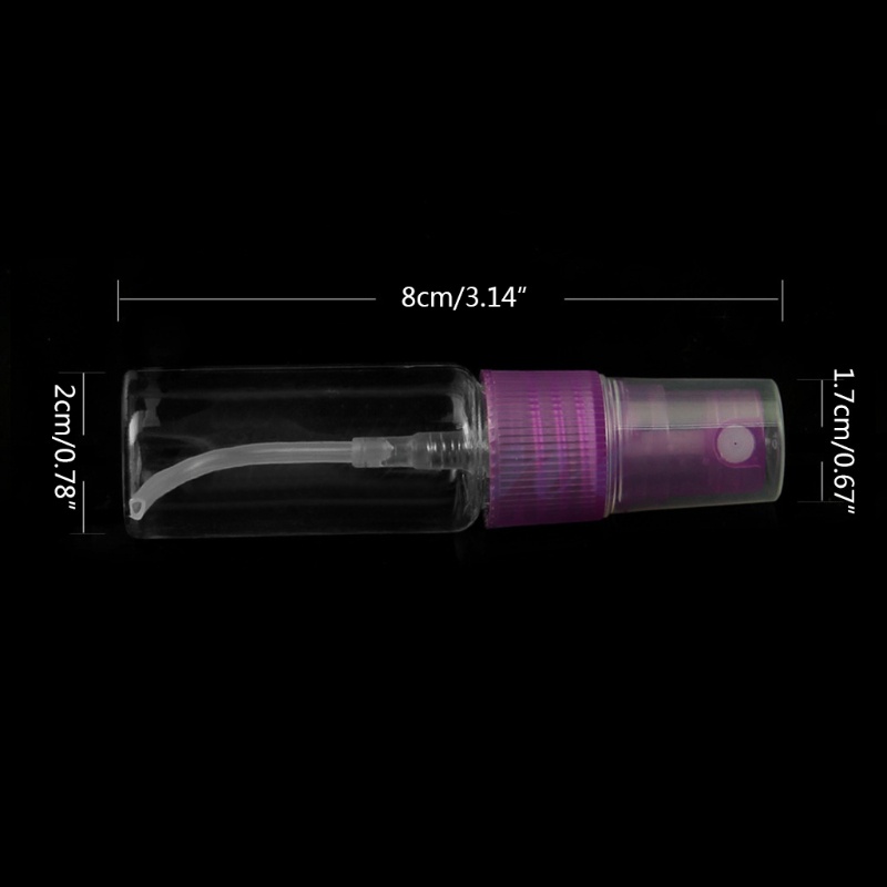 Chai xịt rỗng dung tích 10ml dùng để đựng nước hoa/ mỹ phẩm tiện dụng