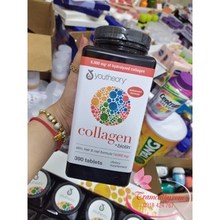collagen youtheory 390 viên hàng mỹ đẹp da tóc móng