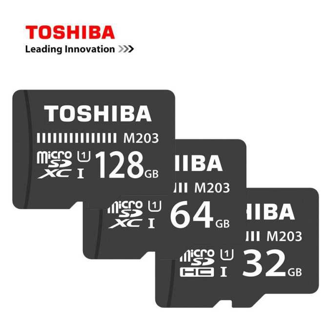 Thẻ Nhớ 32Gb Microsdhc Toshiba M203 Uhs-I U1 100Mb/S - Bh 5 Năm  - chuyensiphukien1