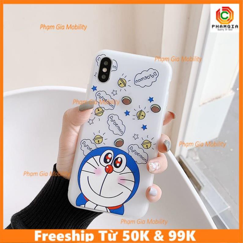 Ốp lưng dẻo silicon in hình Doraemon cho Samsung A10 A30 A50 M20 J2 J5 J7 J4+ Prime Pro Note 8 9 J6 J8 A6 S10+ A7 A9