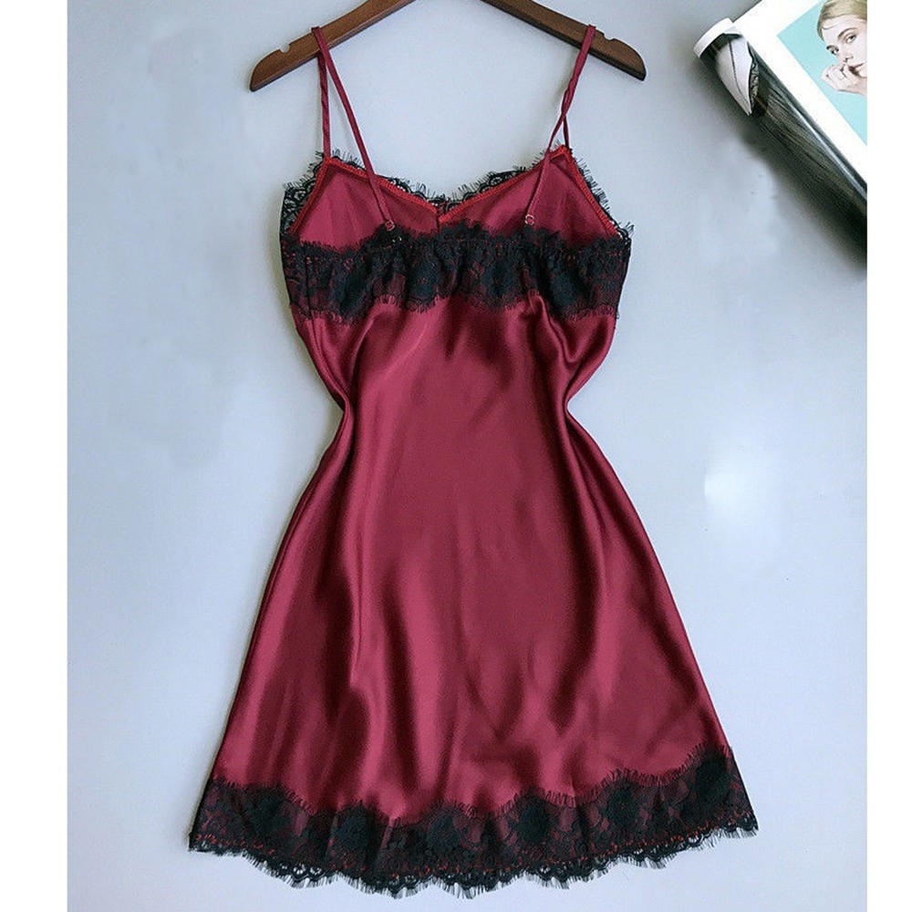 FREESHIP ĐƠN 99K_ Set Đồ Ngủ Lụa Satin Phối Ren Quyến Rũ | BigBuy360 - bigbuy360.vn