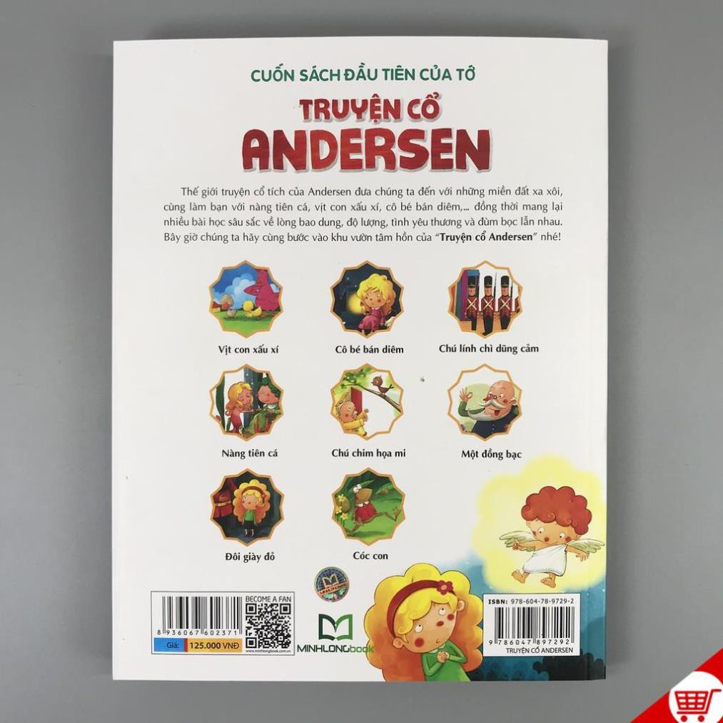 Sách - Cuốn Sách Đầu Tiên Của Tớ - Truyện cổ Grimm, Truyện cổ Andersen (lẻ tùy chọn) - Minh Long