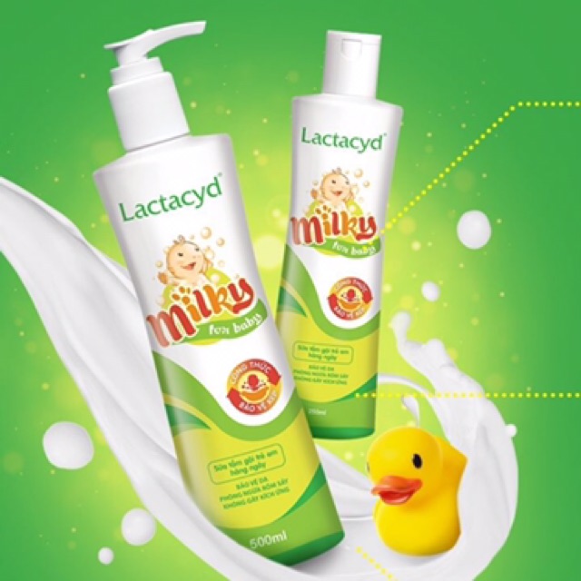 Sữa tắm Lactacyd Milky for baby