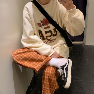 [ ORDER TAOBAO] Quần Suông Kẻ Caro