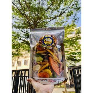 1 gói rau củ quả sấy hatika shop 400gr/gói