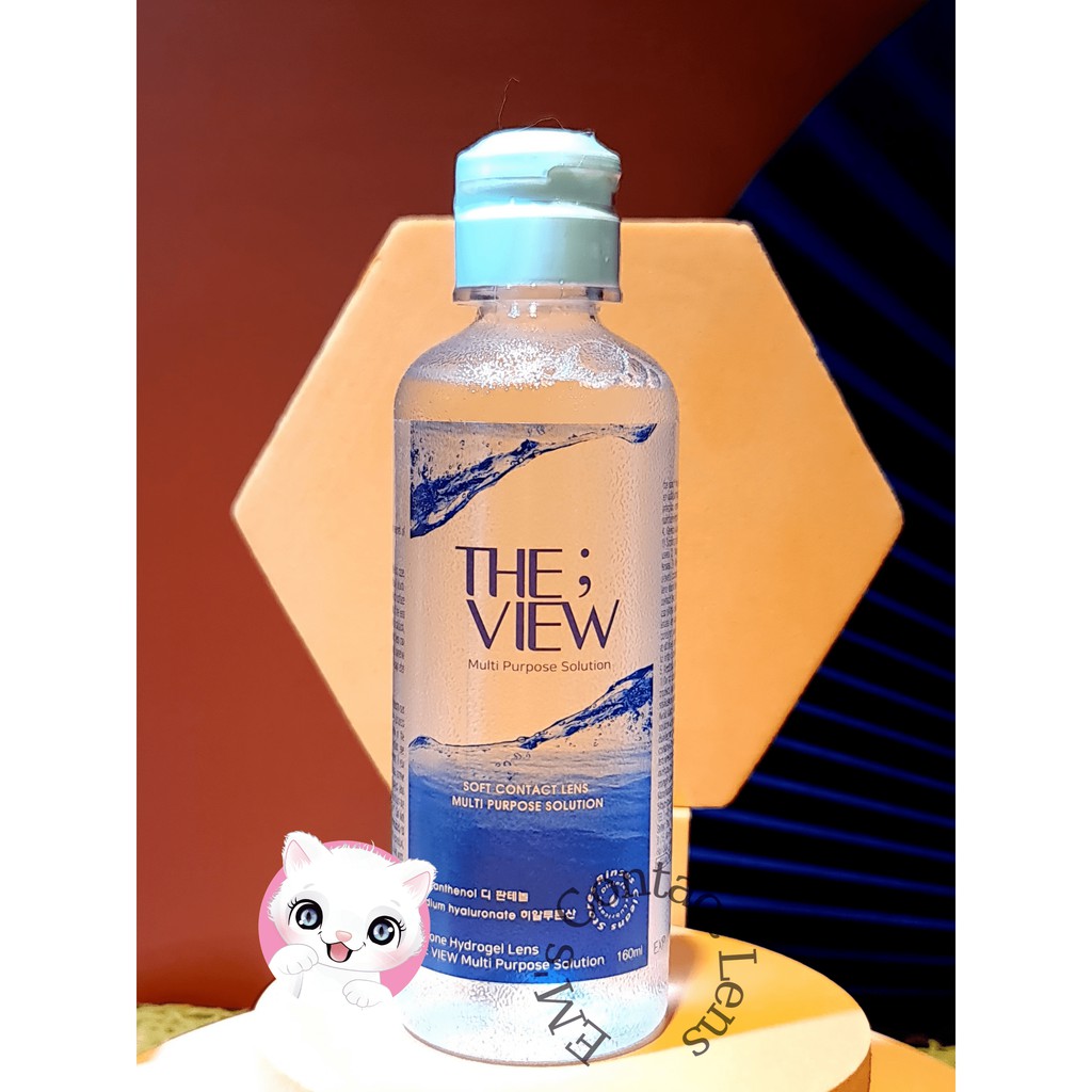 Nước ngâm , vệ sinh lens The View 160ml