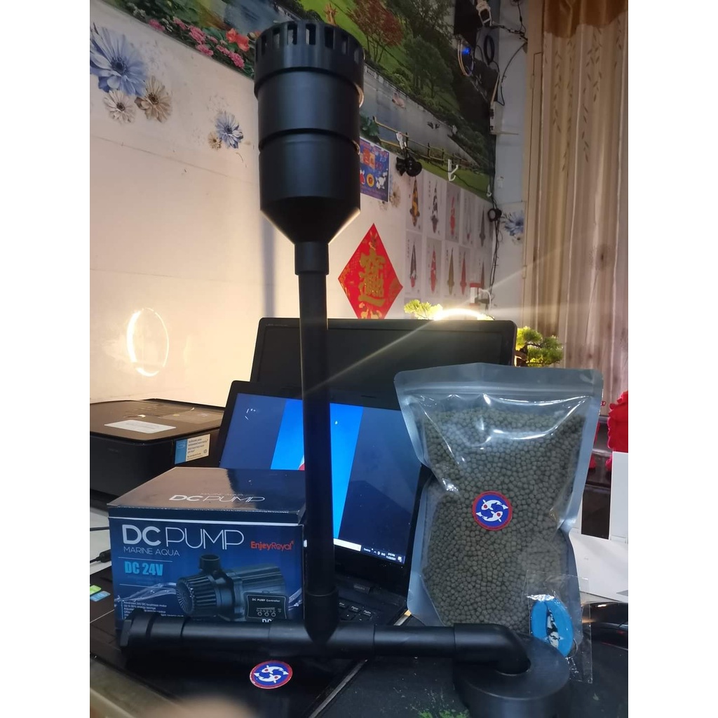 Combo hút mặt hút đáy cho bơm periha PD, DC Aquarium 3000, atman 105s..