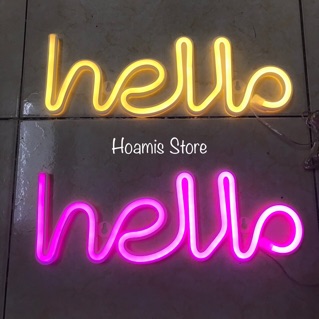 ☘️ Đèn Neon light các kiểu 2 in 1 có cả pin & usb