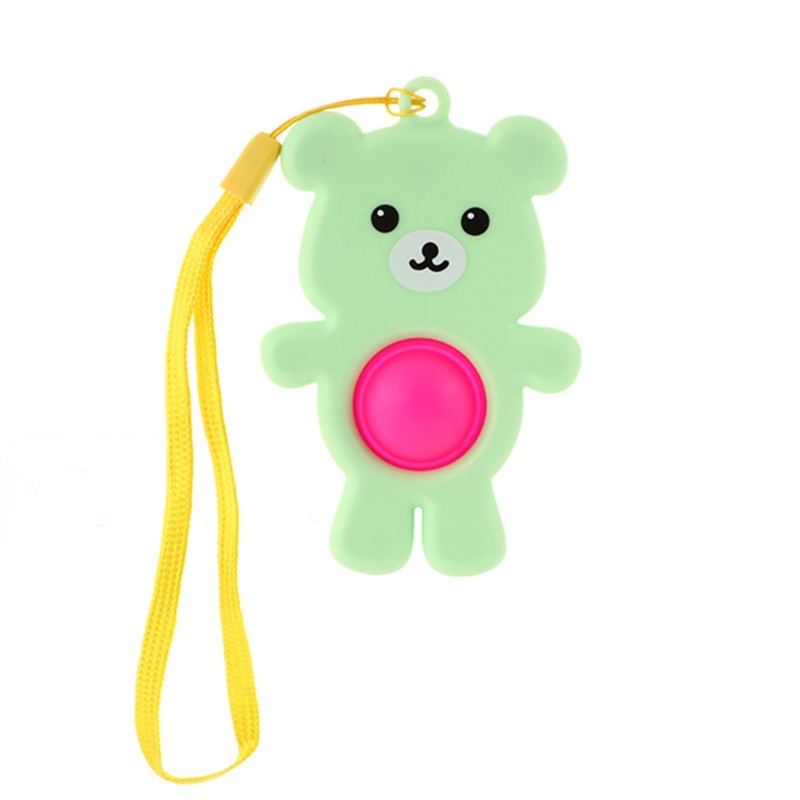 Móc Khóa Hình Gấu WMMB Giúp Giảm Căng Thẳng