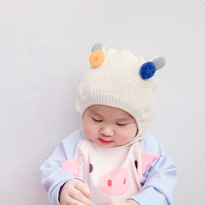 Mũ len siêu dễ thương cho bé từ 2-12 tháng tuổi 43-47cm
