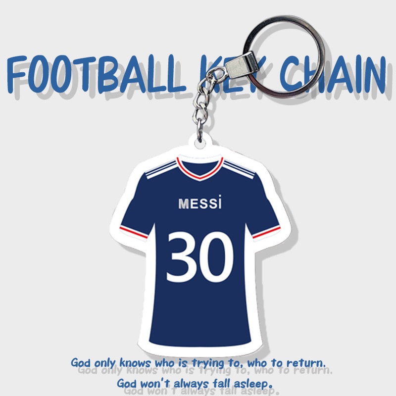 Móc khóa áo Mica Ronaldo Messi Neymar cực đẹp mẫu mới chất lượng