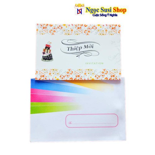 15 Thiệp Mời Sinh Nhật Bìa Cứng Đôi - Mẫu Mới - Chuyên Thiệp Sinh Nhật Cao Cấp