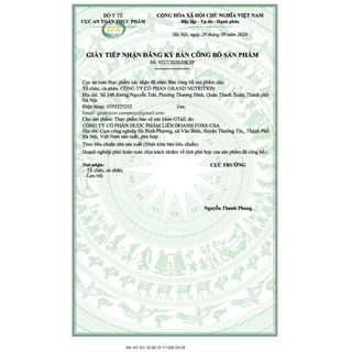 GTALL - THỰC PHẨM TĂNG CHIỀU CAO