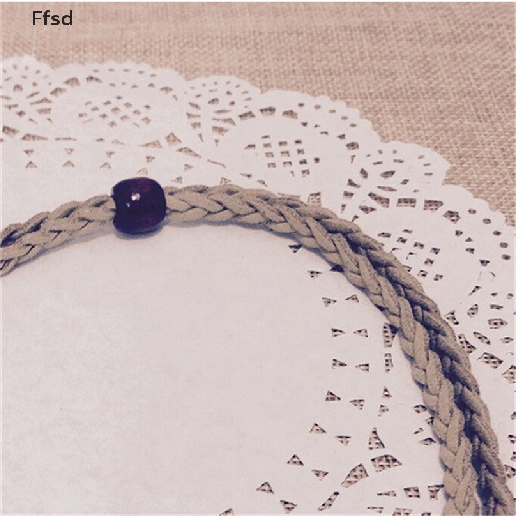 Dây đeo đầu đính lông vũ thủ công phong cách hippie Ấn Độ thời trang 2017