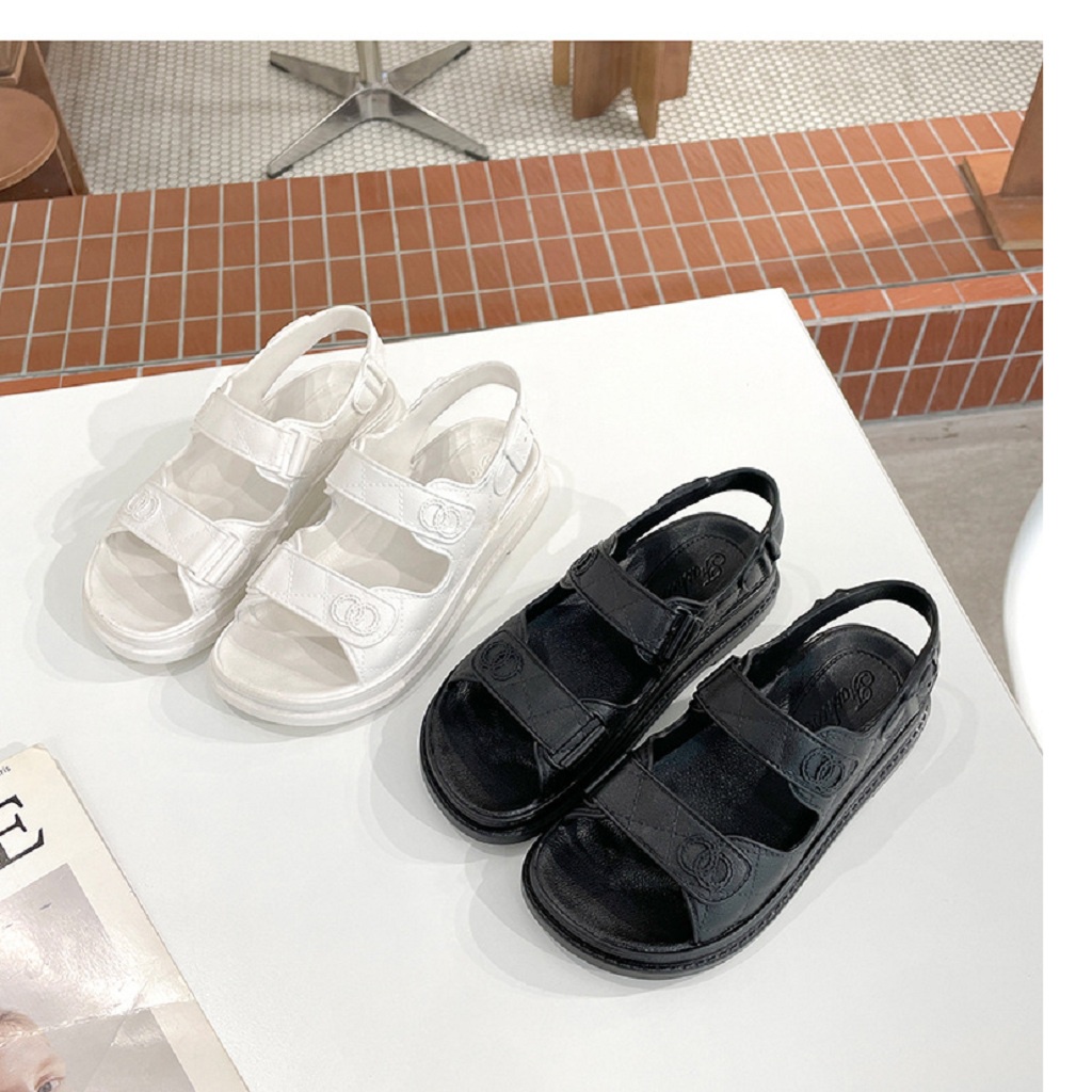 Sandal nữ, dép quai hậu nhựa cao cấp êm chân đi học, đi chơi, du lịch biển mưa chống thấm