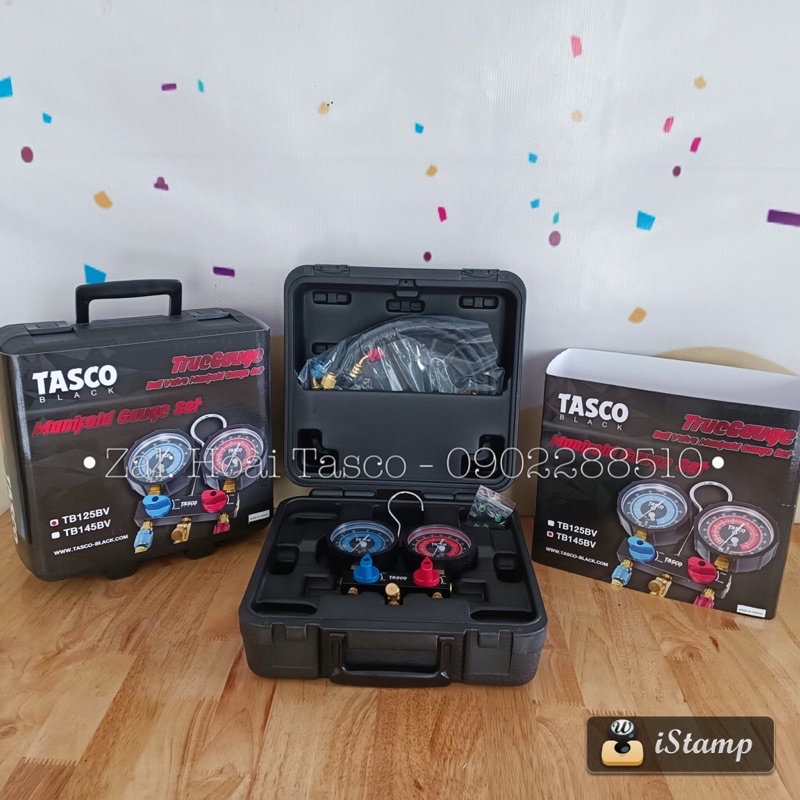 Đồng hồ Tasco có Hộp TB125BV nạp gas 22