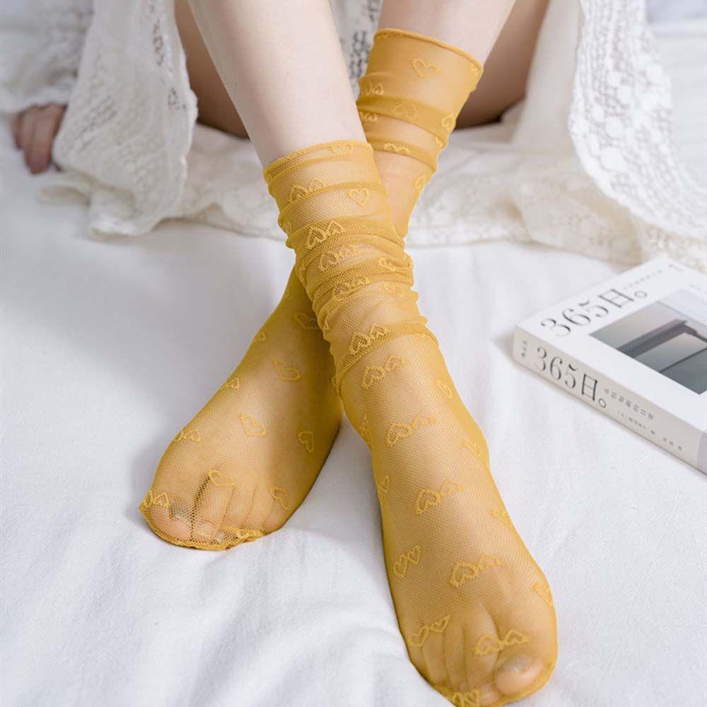AROMA Vớ Lưới Màu Kẹo Ngọt Thời Trang Mùa Xuân Cho Nữ
