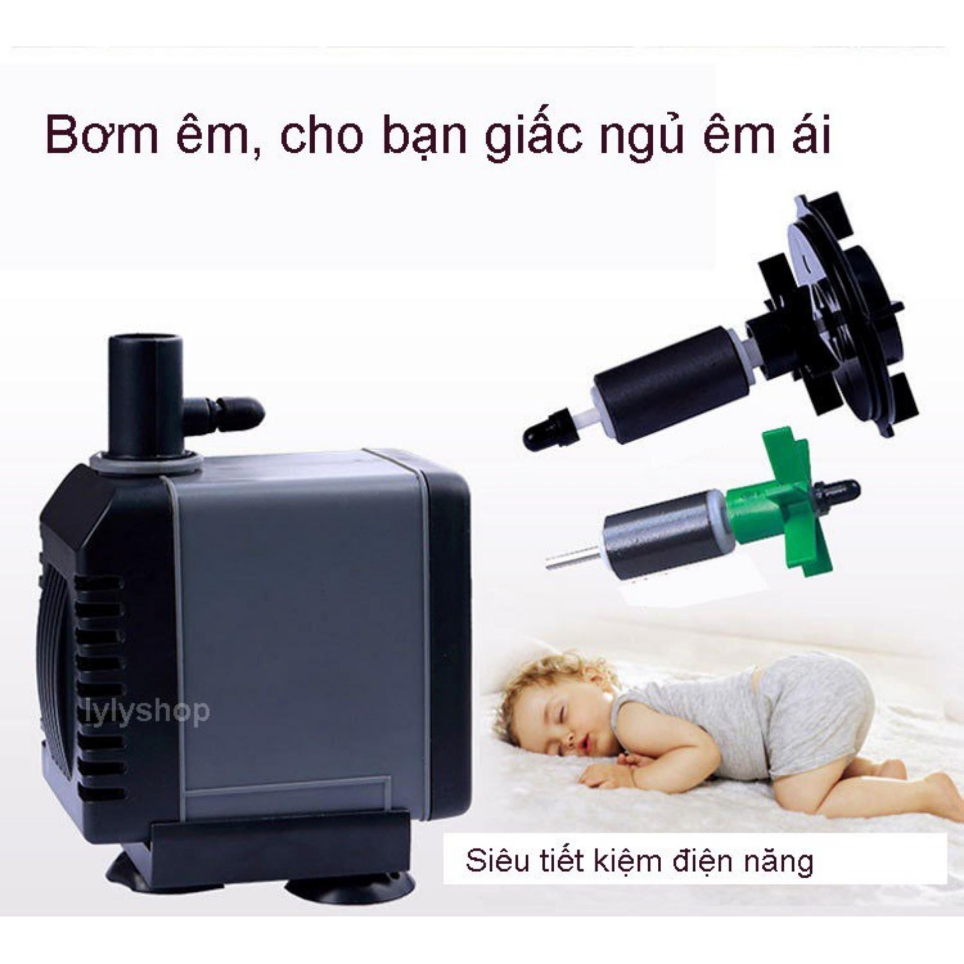 Máy Bơm Nước Bể Cá, Bơm Phun Non Bộ Atman AT306 Công Suất Lớn, Siêu Bền, Siêu Tiết Kiệm Điện Bảo Hành 12 Tháng