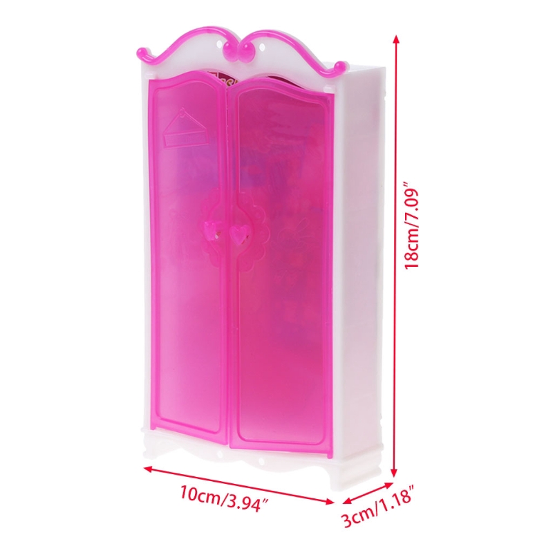 Tủ quần áo búp bê xinh xắn