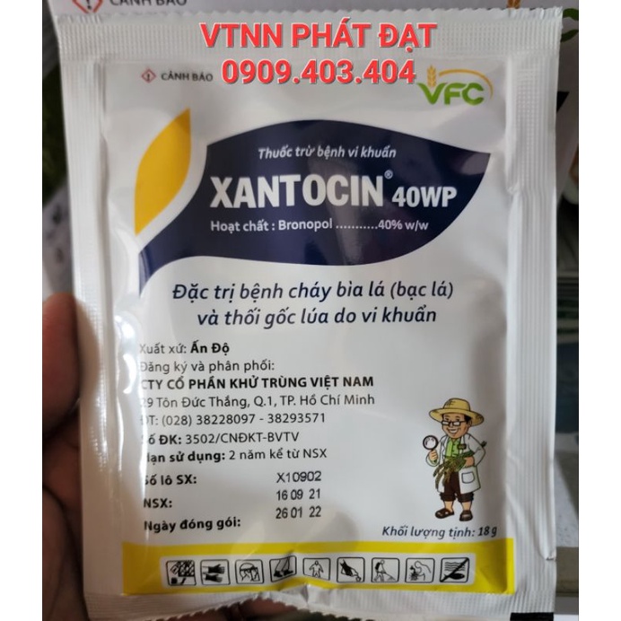 Thuốc Trừ Bệnh Vi Khuẩn Cây Trồng XANTOCIN