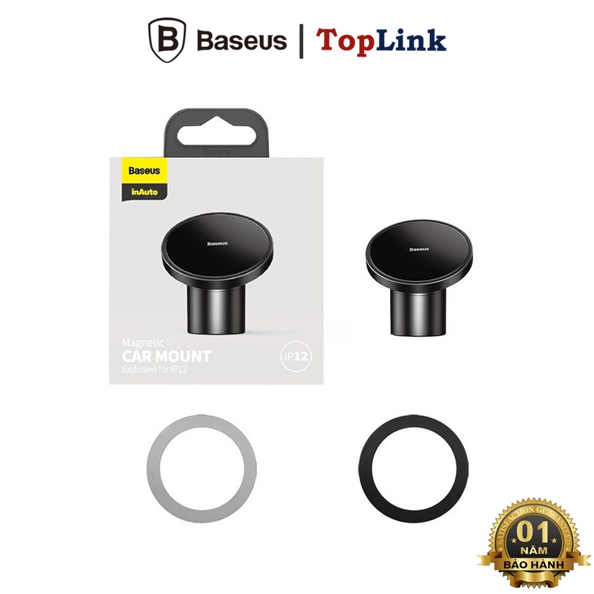 Đế Giữ Điện Thoại Magnetic Car Mount Baseus Nam Châm Gắn Cho Xe Hơi  - Gắn Cửa Gió Hoặc Taplo