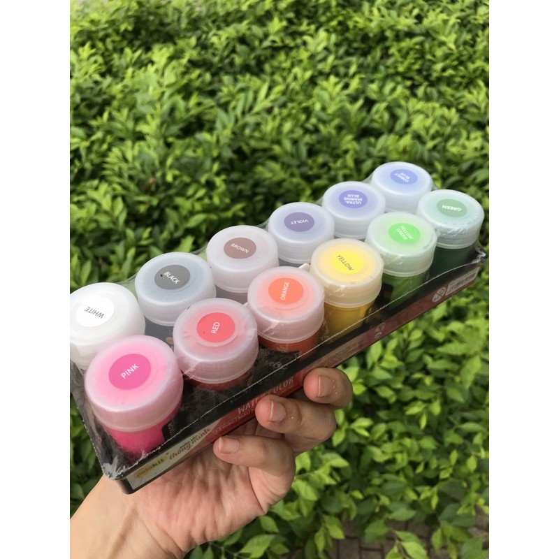 Màu nước thiên long 12 màu