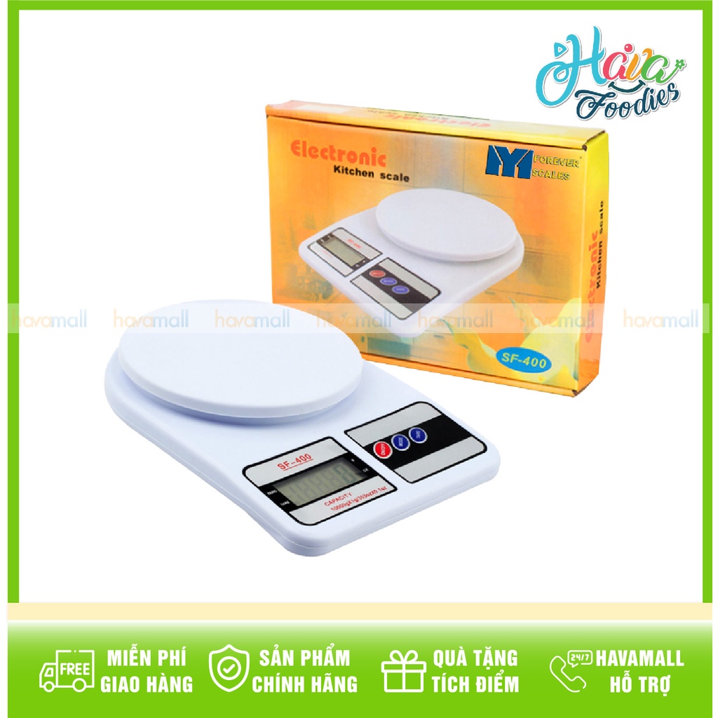 [HÀNG CHÍNH HÃNG] Cân Điện Tử Mini Electronic SF 400 – Electronic Kitchen Scale