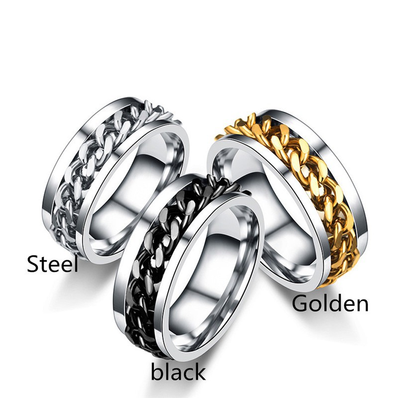 Nhẫn quấn dây xích