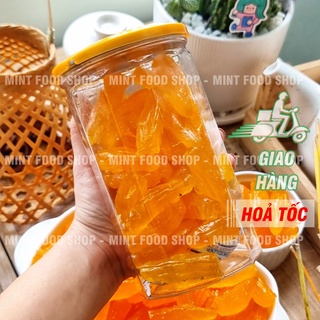 Khoai Sâm Sấy Dẻo ( Mứt Khoai Lang Sâm ) - Lon 500gram