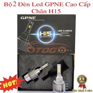 Đèn Led GPNE Chân H15 Có Canbus , LED H15 CHẾ ĐỘ DAYLIGHT Chính Hãng Bảo Hành 3 Năm