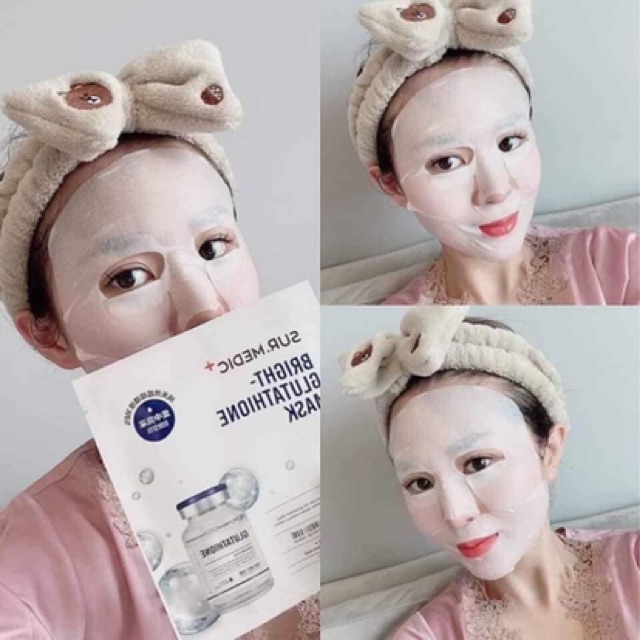 Mặt nạ Sur Medic ✨ Bright Glutathione mask Neogen - miếng lẻ