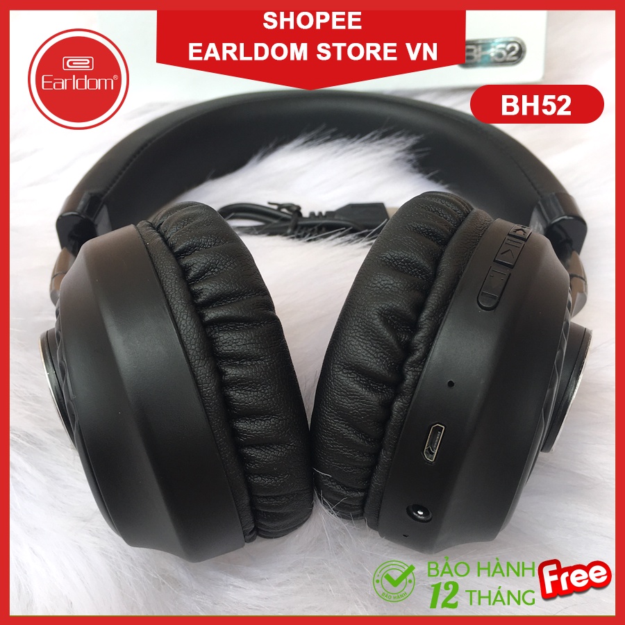 ✔️ Bảo Hành 99 Năm ✔️ Tai Nghe Chụp Tai Bluetooth Earldom BH52 Chính hãng Earldom | EARLDOM STORE VN ✔️