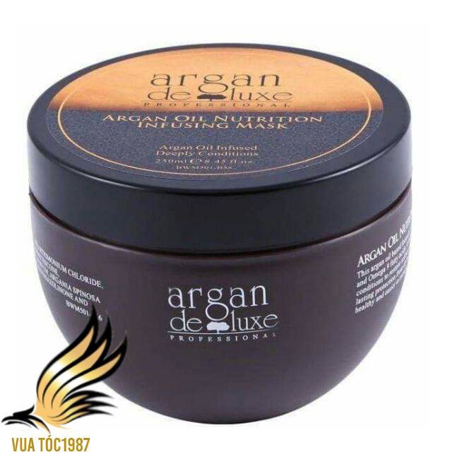 Hấp dầu Argan deluxe phục hồi tóc hư tổn 250ml