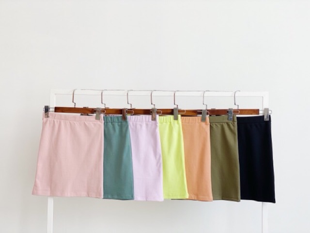 🍊CHÂN_VÁY_THUN_BASIC🥑(hình thật 100%) | BigBuy360 - bigbuy360.vn