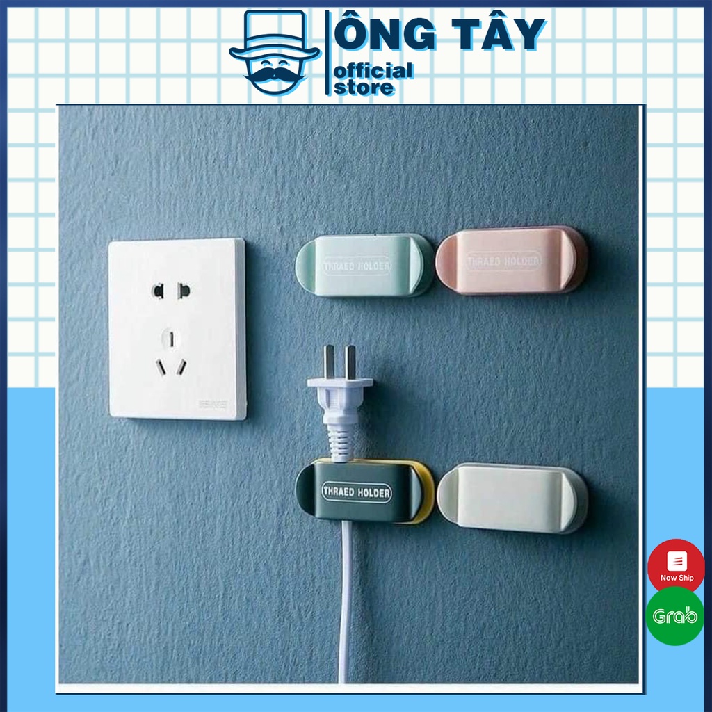 Bộ 4 Kẹp Thu Gọn Dây Điện Cáp