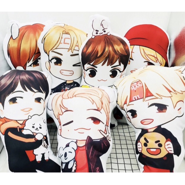 Gối Chibi BTS