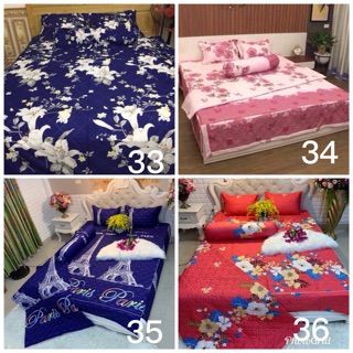 Bộ Ga Phủ Chần Bông 5 Món