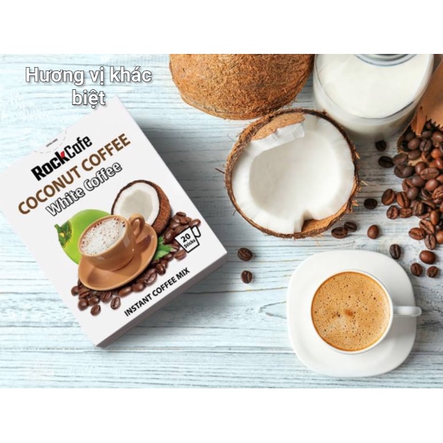 Cà phê rock sầu riêng hộp 240gram