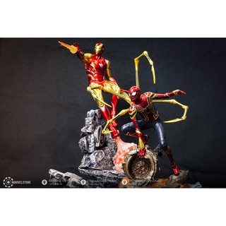 Tượng Ironspider cực đẹp mô hình Marvel