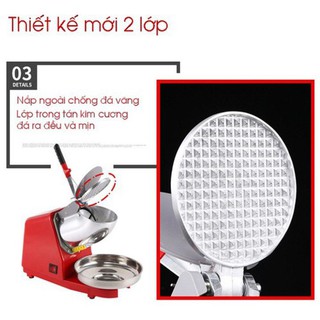 Máy Bào Đá Tuyết 2 Lưỡi - Máy Xay Đá