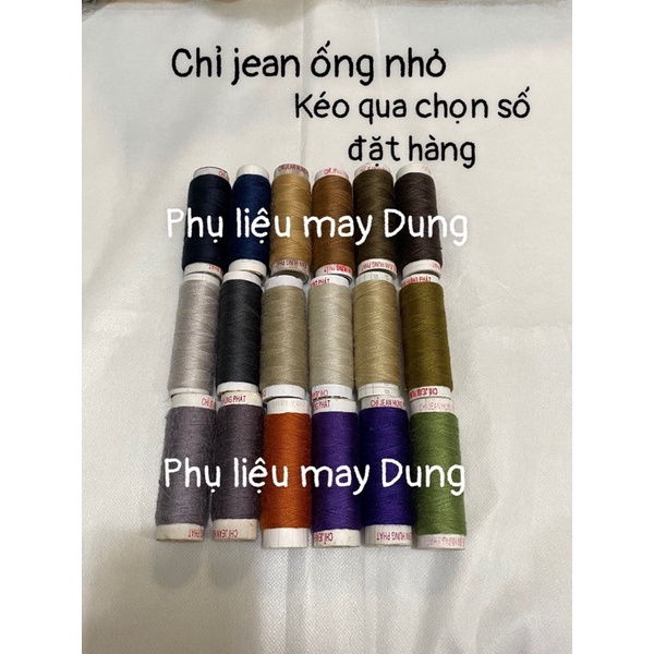 Chỉ jean Hưng Phát ống nhỏ
