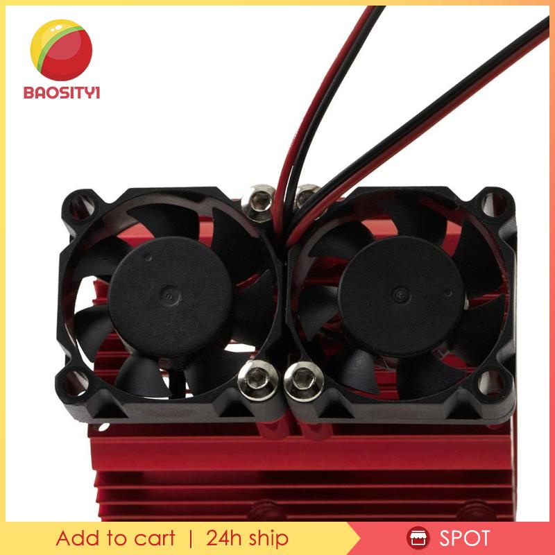 [Baosity1] Động Cơ Tản Nhiệt Tốc Độ Cao Màu Đỏ Cho Arrma Crawler Motor