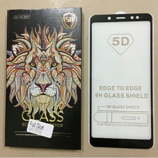 Kính cường lực full keo glue xiaomi redmi note 5 pro