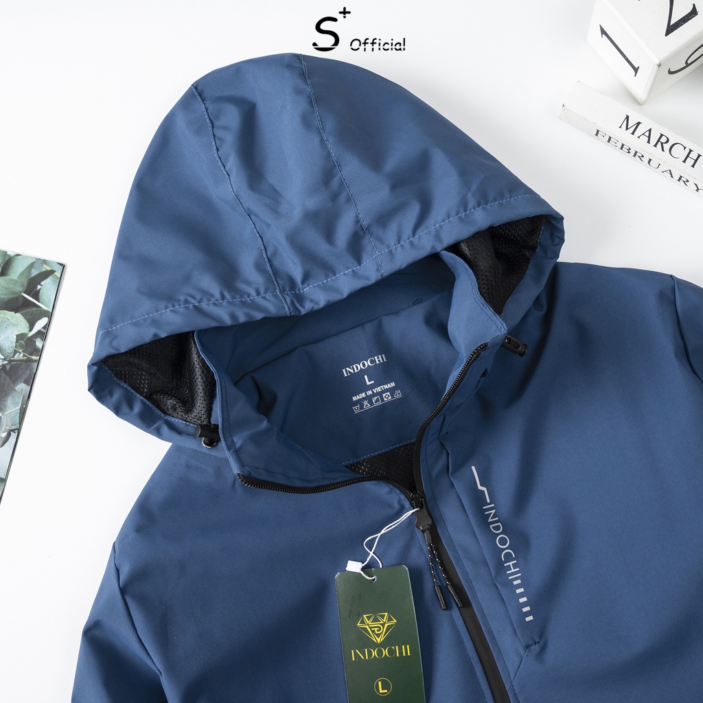 Áo khoác nam Inochi vải gió cao cấp tráng bạc trẻ trung 2022 - AKG009