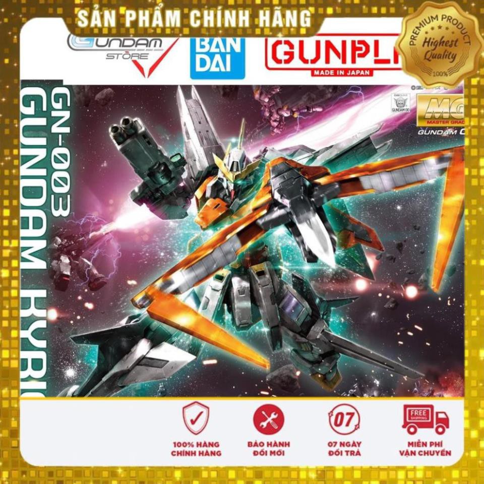 Đồ chơi trẻ em - Mô hình lắp ráp Gundam Bandai MG Kyrios 1/100 00 GN-003 Anime Nhật